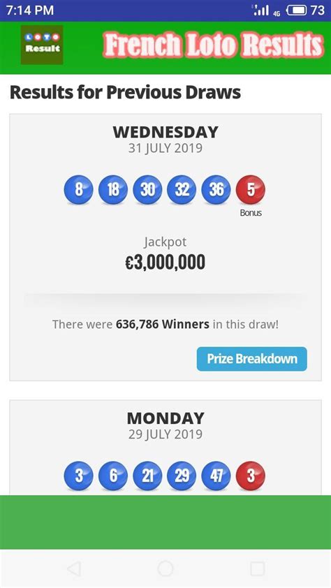 french lotto results today|lotto checker french.